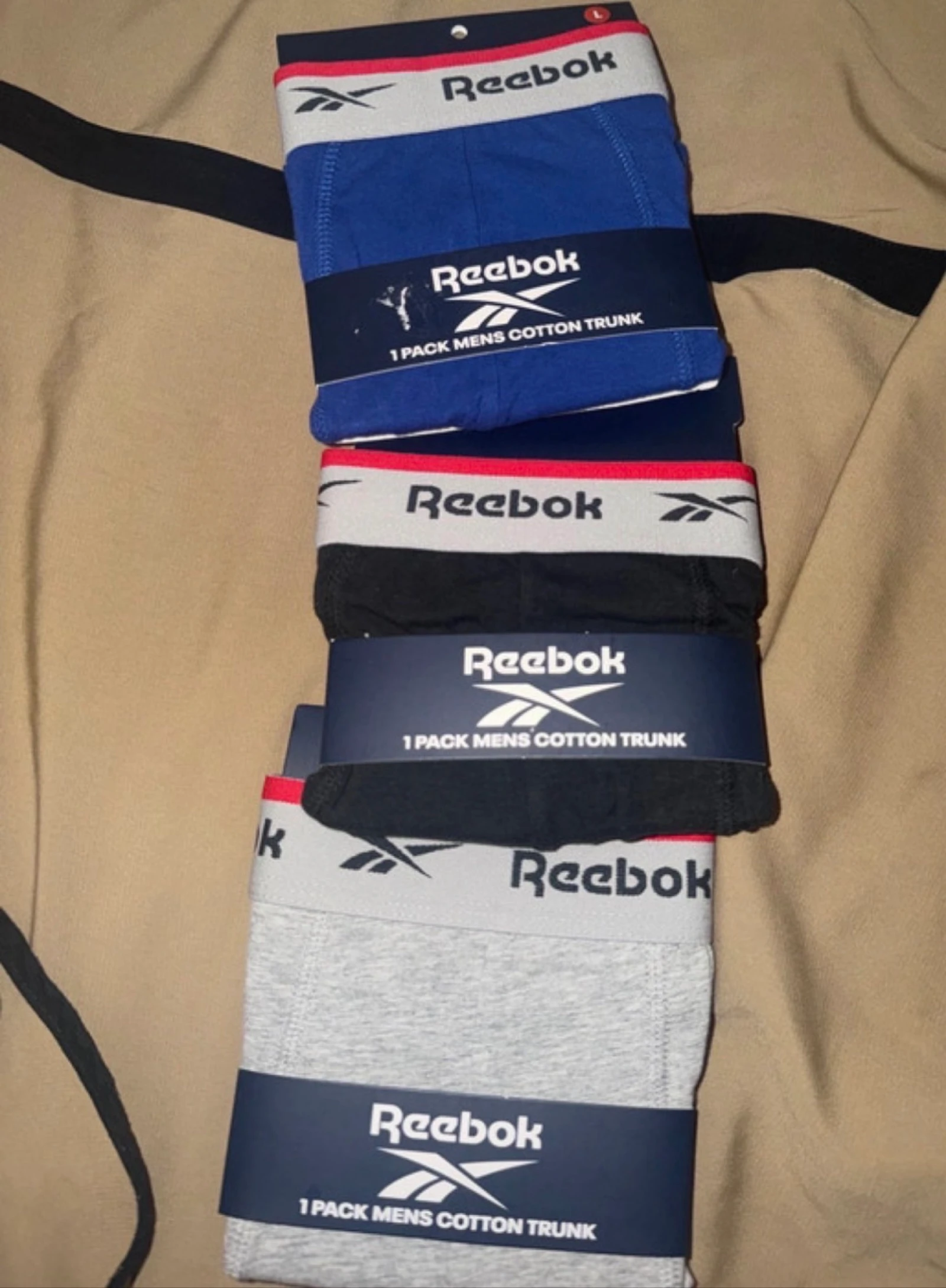 3x Reebok boxershorts